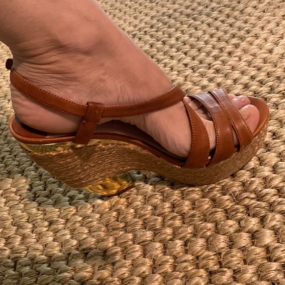 Miu Miu platform espadrille heel sandals - Picture 13 of 13